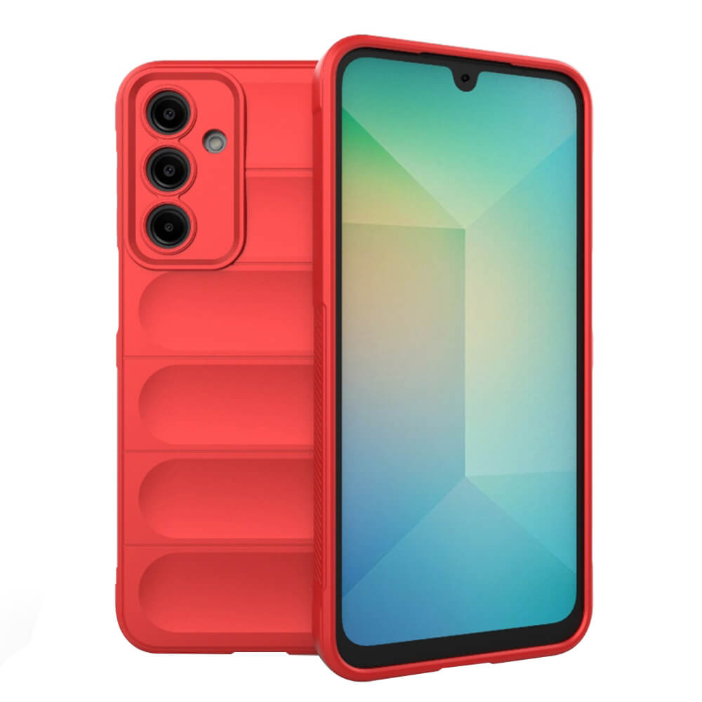 Techsuit Samsung Galaxy A16 4G / A16 5G Magic Shield Θήκη Σιλικόνης TPU - Red