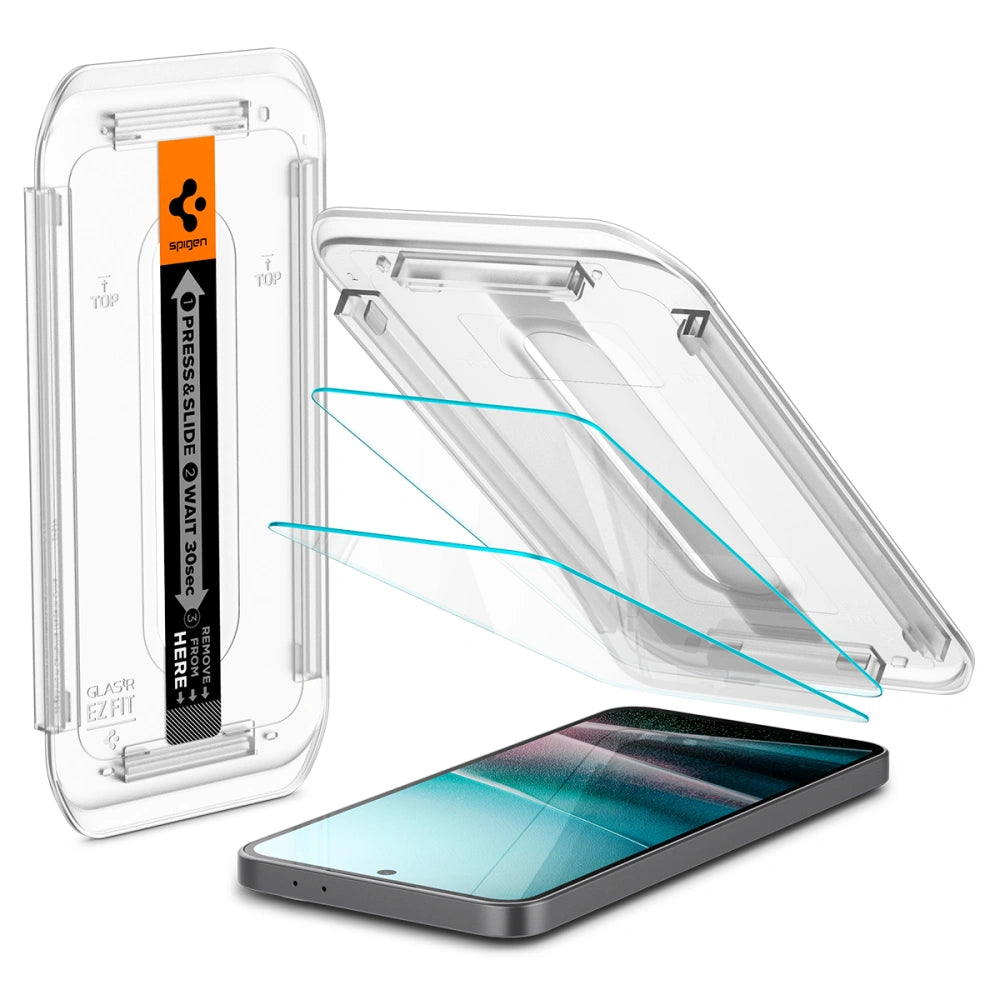 Spigen Samsung Galaxy A36 5G Glas.TR EZ Fit 9H Αντιχαρακτικό Γυαλί Οθόνης - 2 Τεμάχια - Clear