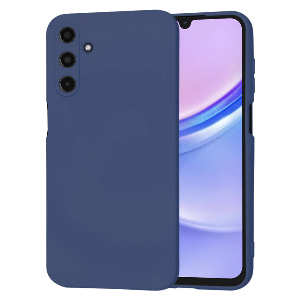 Techsuit Samsung Galaxy A15 4G / A15 5G SoftFlex Θήκη Σιλικόνης - Navy Blue