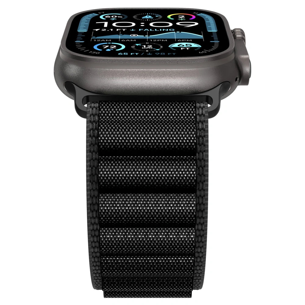 Spigen Λουράκι Apple Watch 8/9/10/11 - SE (1/2/3) - Ultra (1/2/3) – 44/45/46/49mm - WBF1 - Black