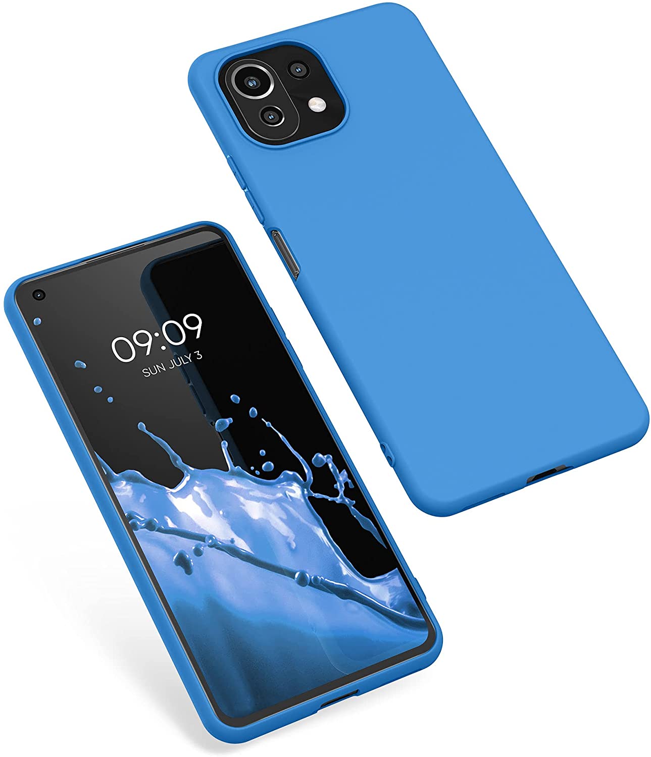 KW Xiaomi Mi 11 Lite / Mi 11 Lite 5G Θήκη Σιλικόνης TPU - Blue Temptation - 54726.157