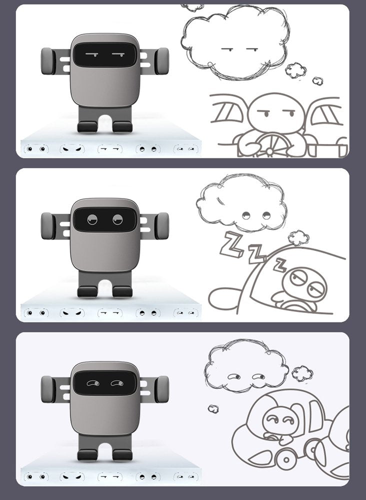 Baseus Cube Gravity Car Air Vent Mobile Holder - Universal Βάση Αυτοκινήτου Αεραγωγού - Black - SUYL-FK01