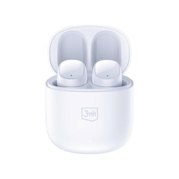 3MK FlowBuds - Bluetooth 5.3 - Ασύρματα ακουστικά για Κλήσεις / Μουσική - White