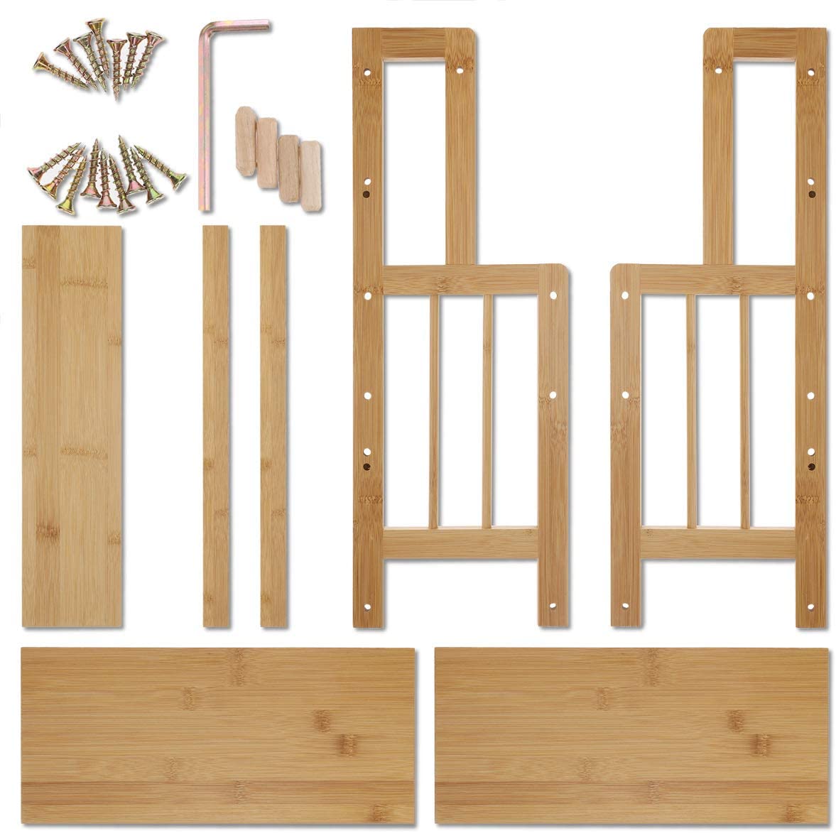 Navaris Bamboo Spice Rack Ξύλινο Ράφι Καρυκευμάτων από Μπαμπού - 50823.01
