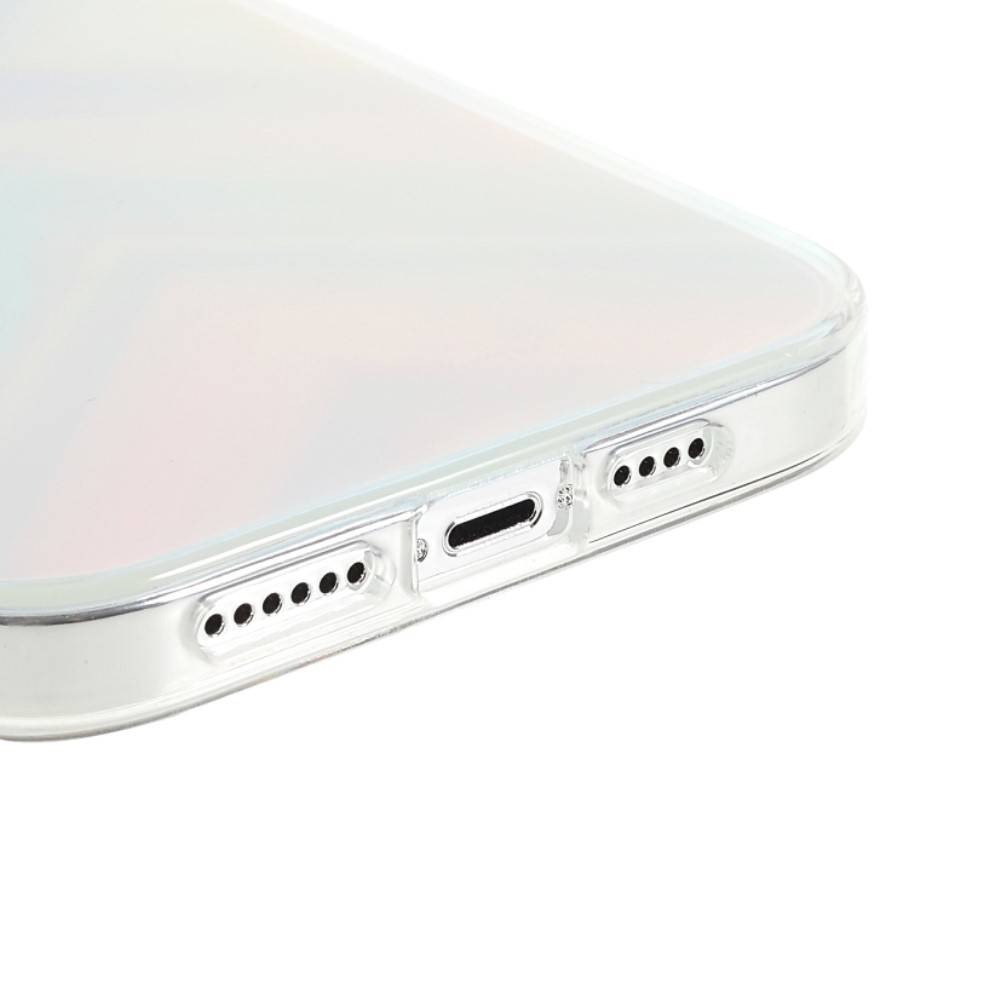 Kingxbar iPhone 13 Pro Streamer Series Σκληρή Θήκη με Πλαίσιο Σιλικόνης - Triangle Pattern - Multicolor