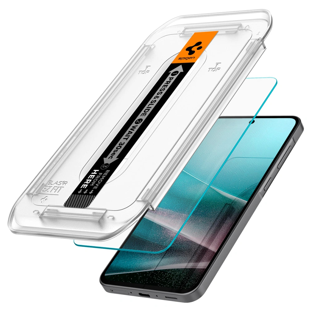 Spigen Samsung Galaxy A36 5G Glas.TR EZ Fit 9H Αντιχαρακτικό Γυαλί Οθόνης - 2 Τεμάχια - Clear