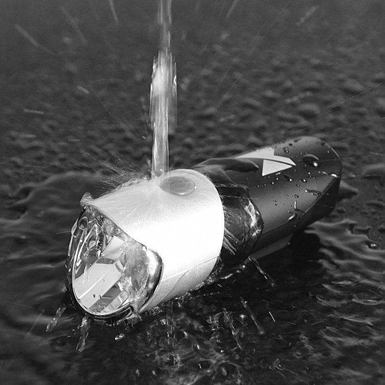 Wozinsky Front Bicycle Light - Επαναφορτιζόμενο Εμπρόσθιο Φως Ποδηλάτου - Black - WFBLB1