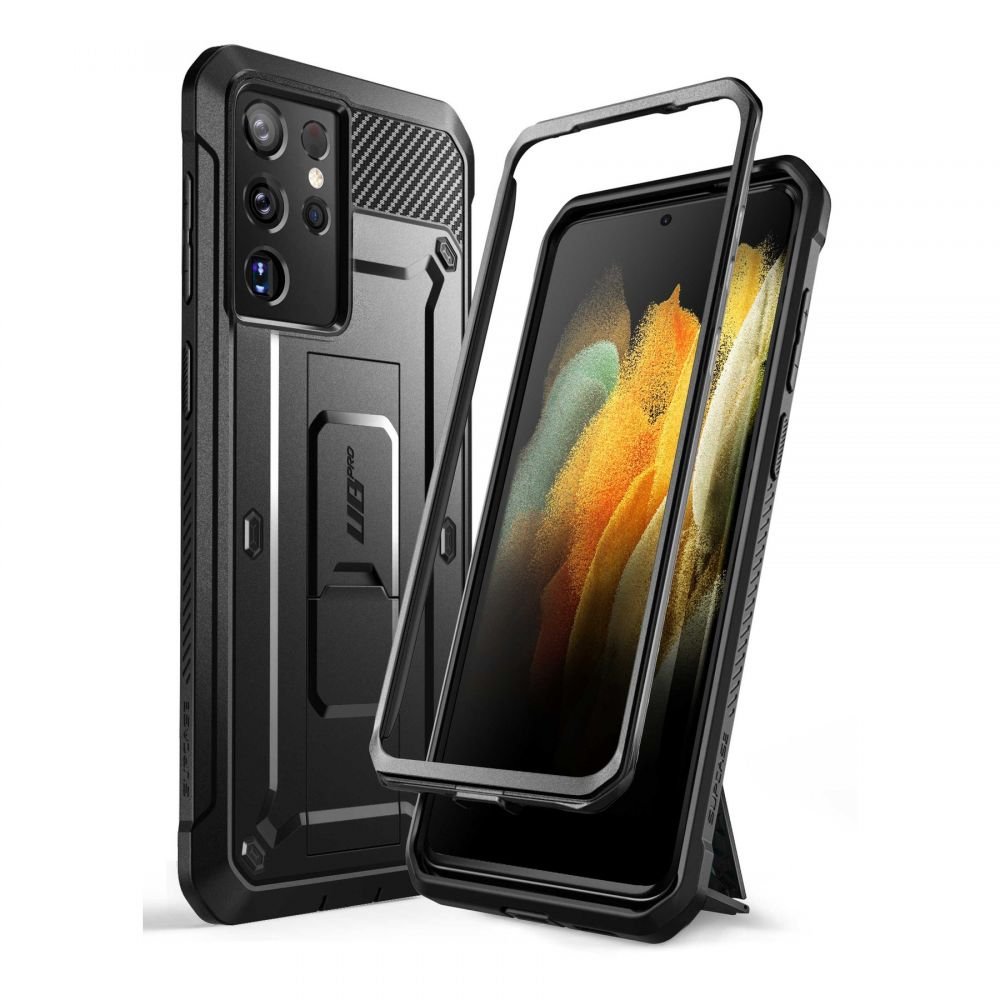 Supcase Samsung Galaxy S21 Ultra Unicorn Beetle Pro Σκληρή Θήκη με Stand - Black