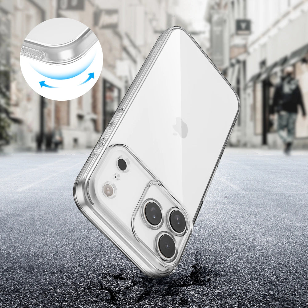 Tech-Protect iPhone 17 Pro Max Flexair - Θήκη Σιλικόνης - Διάφανη