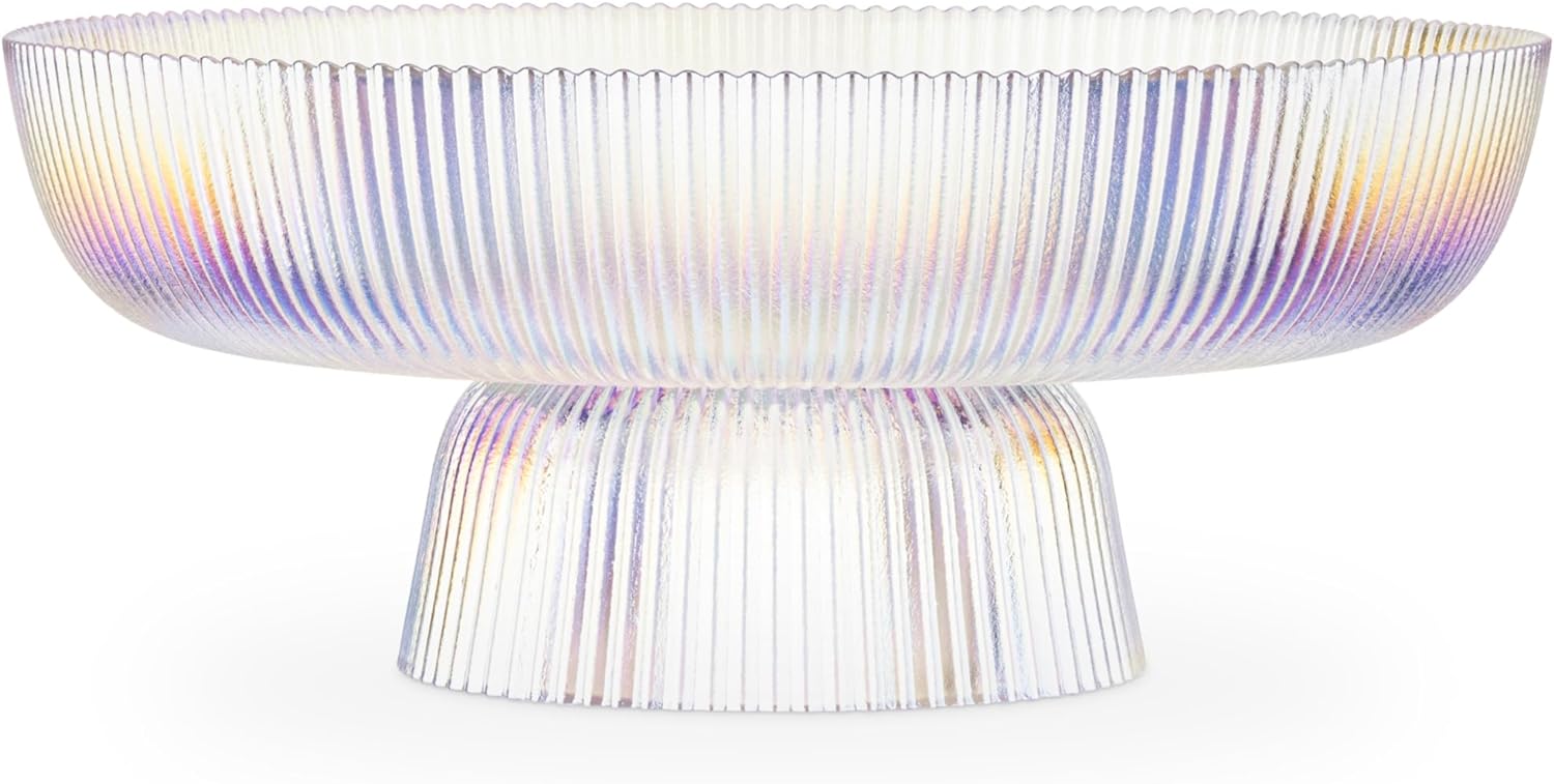 Navaris Γυάλινη Φρουτιέρα - Rainbow Clear - 58038.05