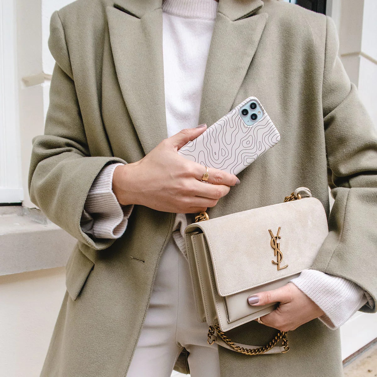 Burga iPhone 15 Pro Fashion Tough MagSafe Σκληρή Θήκη με MagSafe - Wild Terrain