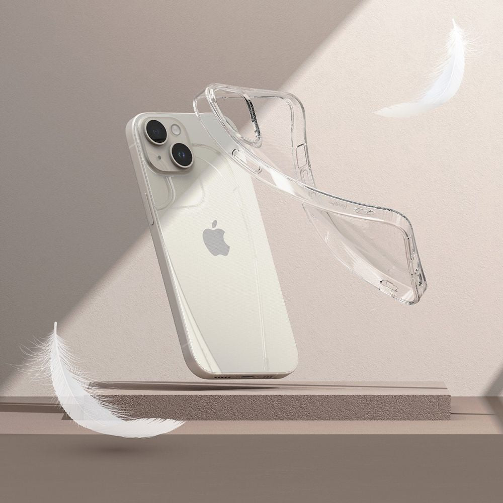 Ringke iPhone 15 Air Ultra Thin TPU Case Λεπτή Θήκη Σιλικόνης - Διάφανη