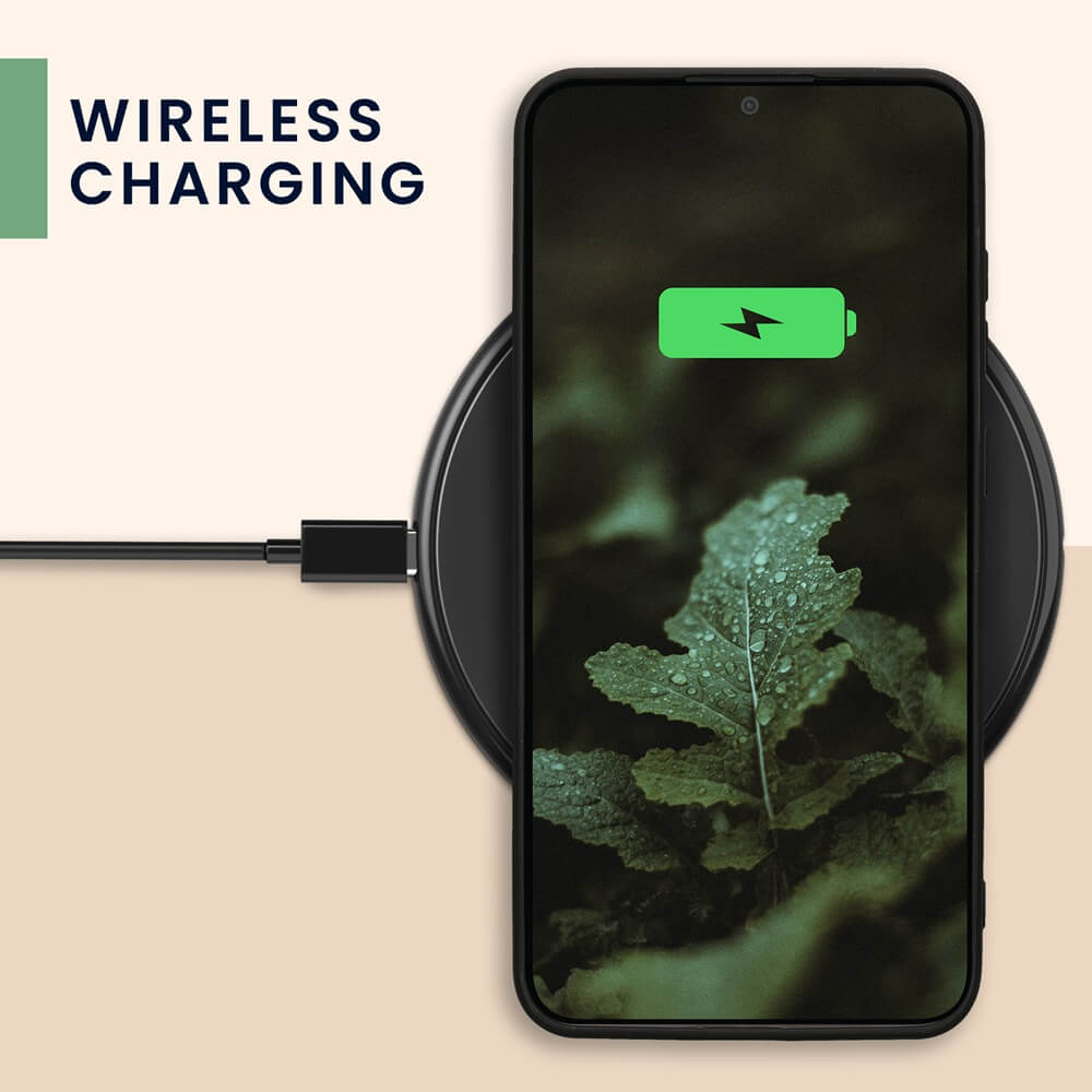 KW Samsung Galaxy S24 Plus Θήκη από Φυσικό Ξύλο - Design Compass Vintage - Dark Brown