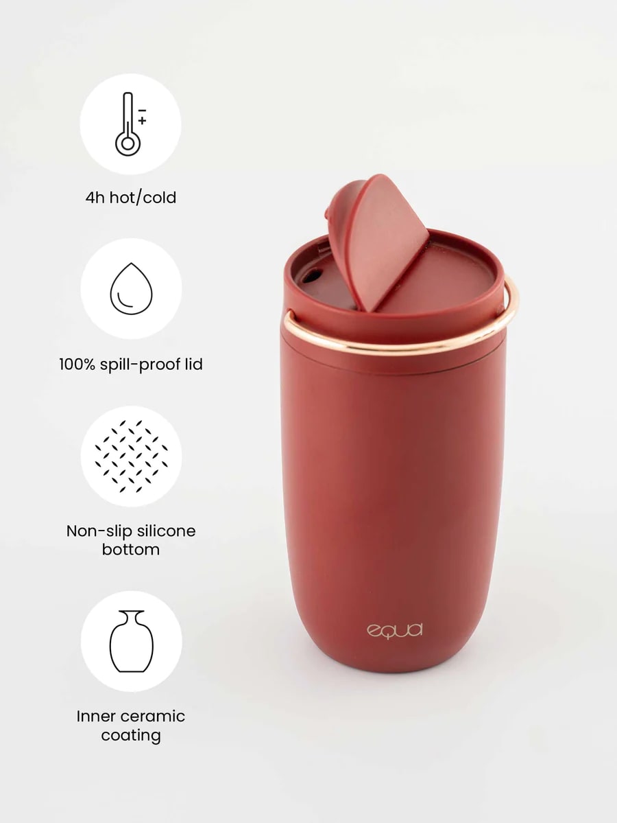 Equa Cup - Κούπα Θερμός από Ανοξείδωτο Ατσάλι - 300ml - Wine Not