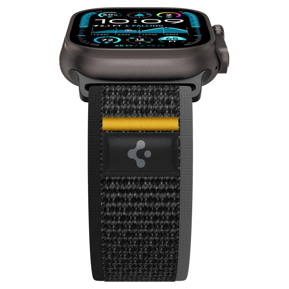 Spigen Λουράκι Apple Watch 8/9/10/11 - SE (1/2/3) - Ultra (1/2/3) – 44/45/46/49mm - Athlex Air - Active Black