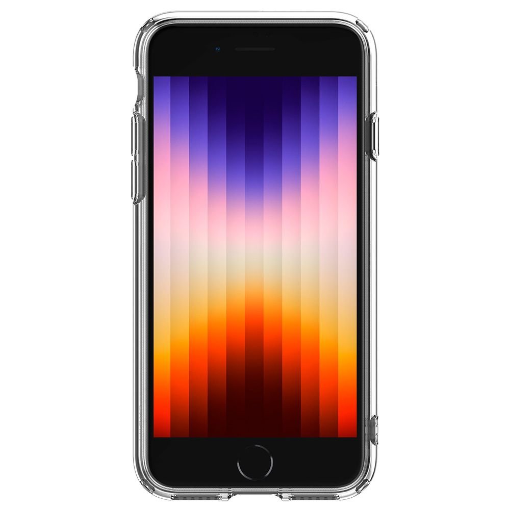 CYRILL iPhone SE 2022 / SE 2020 / 7 / 8 Cecile Σκληρή Θήκη με Πλαίσιο Σιλικόνης - White Daisy