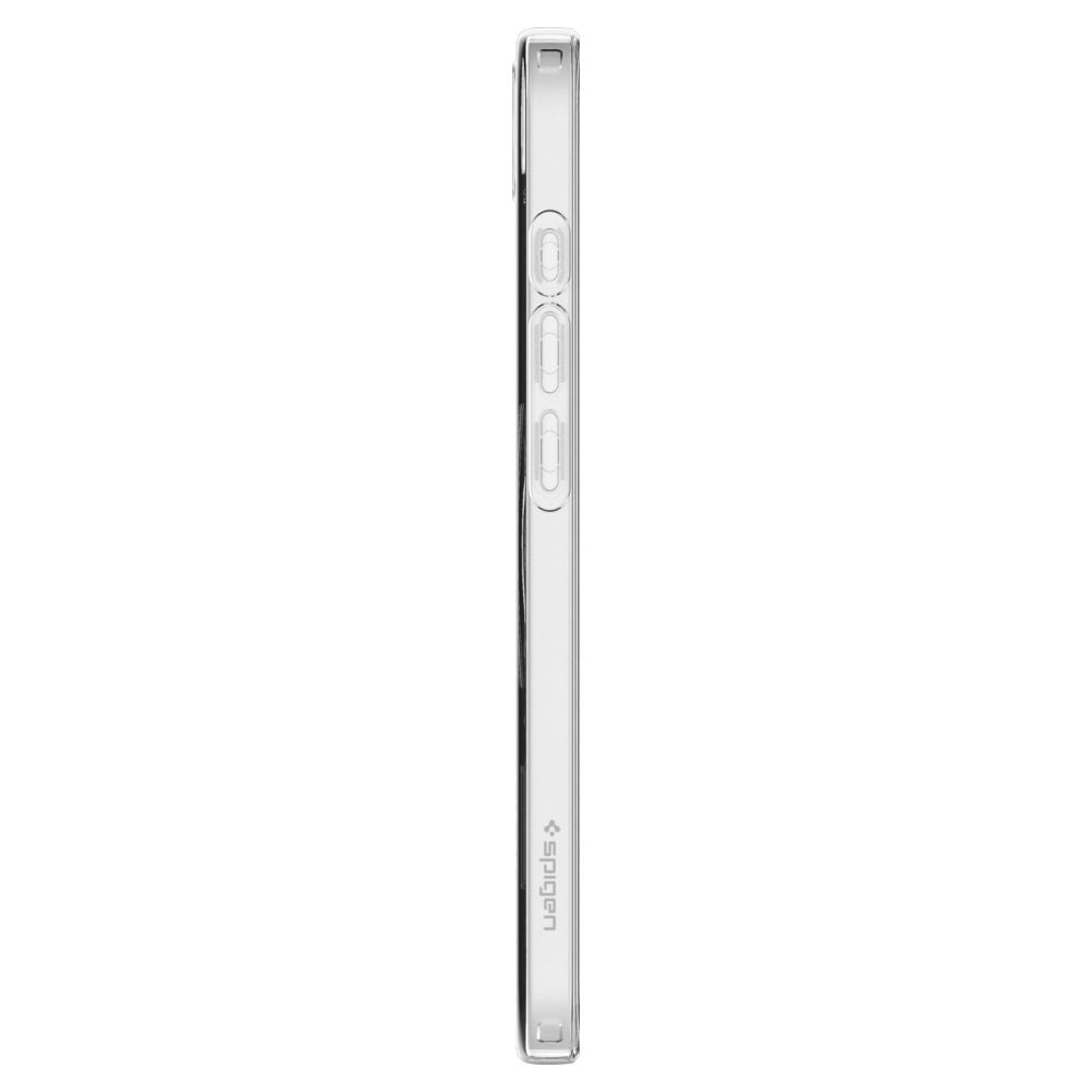Spigen iPhone 16e Liquid Crystal Mag Θήκη Σιλικόνης με MagSafe - Διάφανη / White