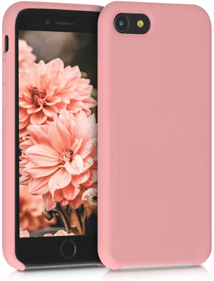 KW iPhone SE 2022 / SE 2020 / 7 / 8 Θήκη Σιλικόνης Rubber TPU - Rose Tan - 40225.193