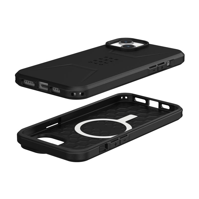 UAG iPhone 15 Plus Civilian MagSafe Σκληρή Θήκη με MagSafe - Black