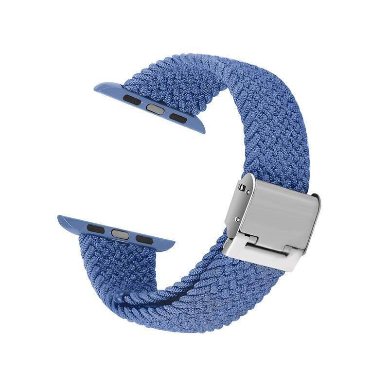 Crong Λουράκι Apple Watch 4/5/6/7/8/9/10/11 - SE (1/2/3) - Ultra (1/2/3) - 42/44/45/49mm Wave Band - Blue