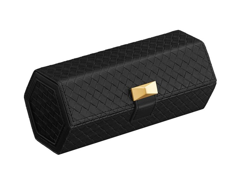 Songmics Θήκη Αποθήκευσης Pολογιών Ταξιδίου - Ink Black - JWB027B01