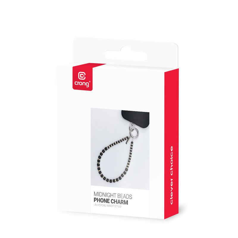 Crong Phone Charm - Λουράκι Κινητού για τον Καρπό - Midnight Beads