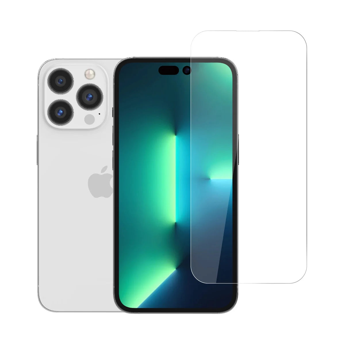 Tuniq iPhone 14 Pro - Προστασία Οθόνης - Αντιχαρακτικό Γυαλί / Tempered Glass - Διάφανο