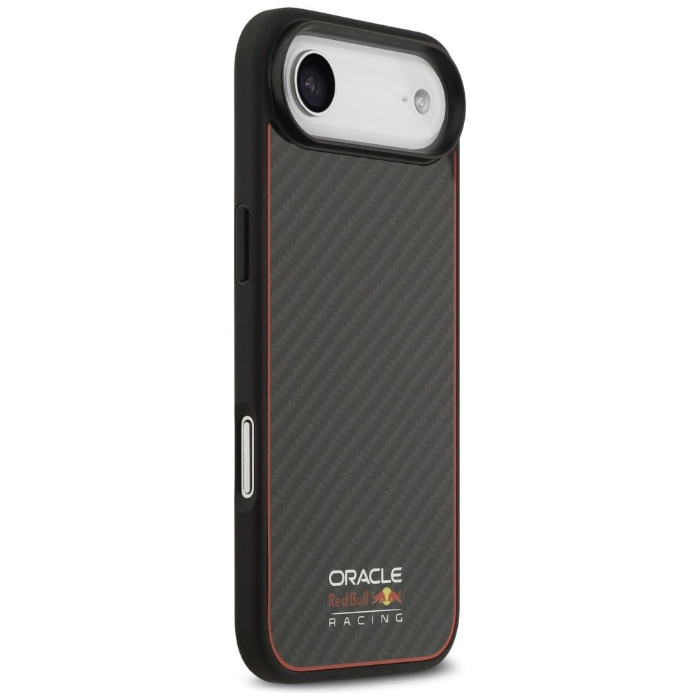 Red Bull iPhone Air - Kevlar Logo Matt MagSafe - Σκληρή Θήκη με Πλαίσιο Σιλικόνης - Black - RBHMP17M24CFOSK