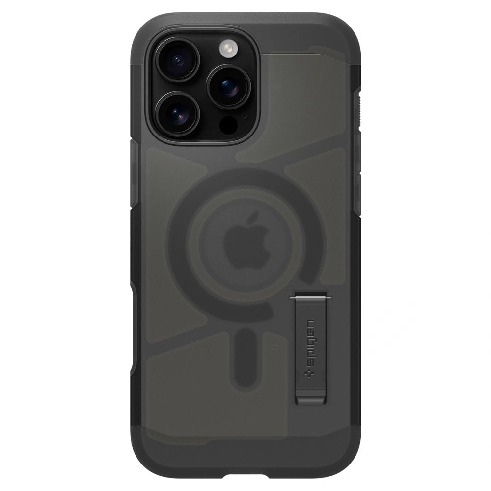 Spigen iPhone 16 Pro Tough Armor T Mag - Σκληρή Θήκη με MagSafe - Frost Black