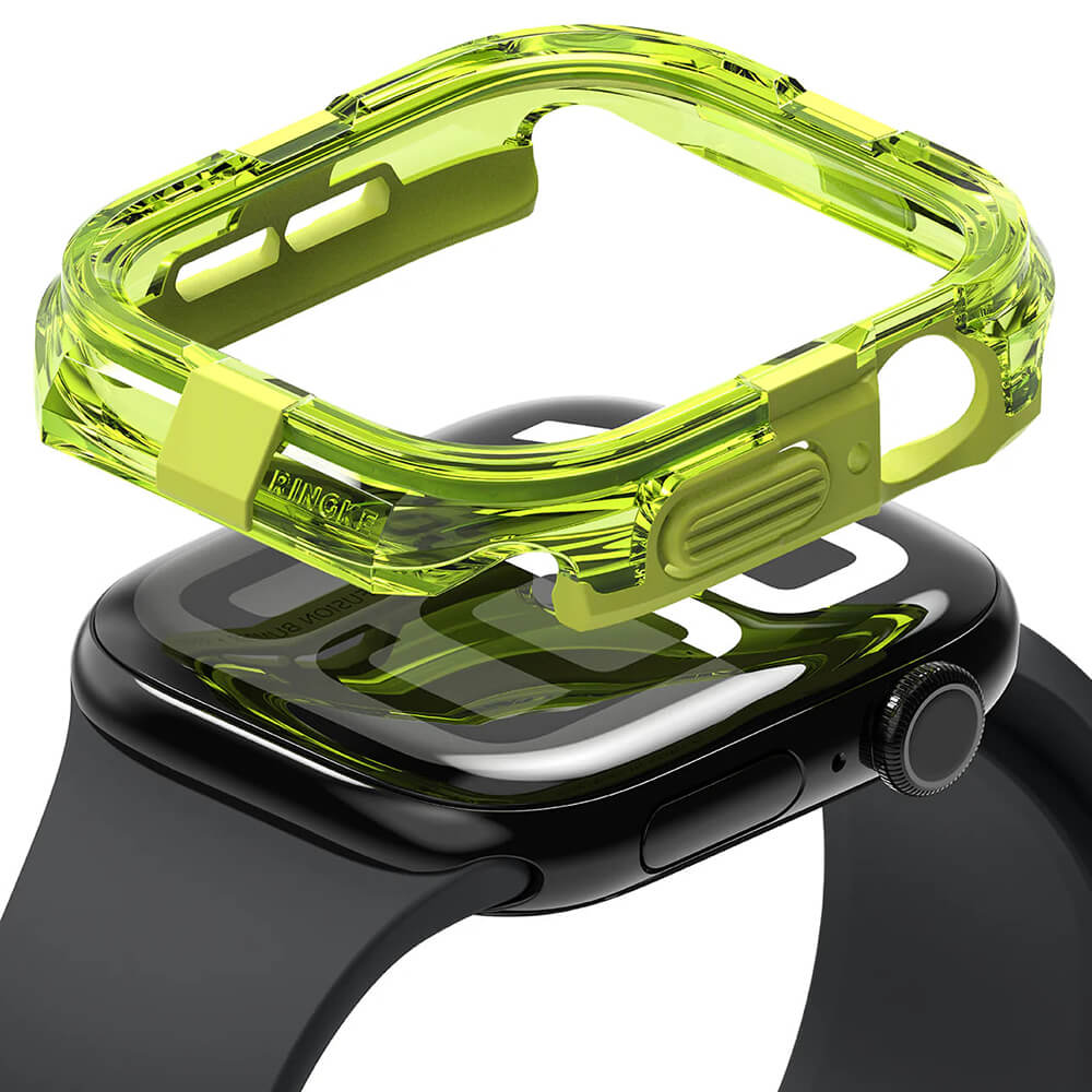 Ringke Θήκη Apple Watch 10/11 - 46mm - Fusion Bumper - Neon Green