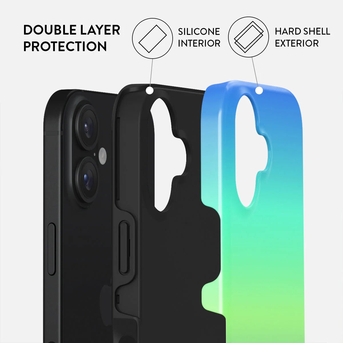 Burga iPhone 16 Fashion Tough MagSafe Σκληρή Θήκη με MagSafe - Horizon