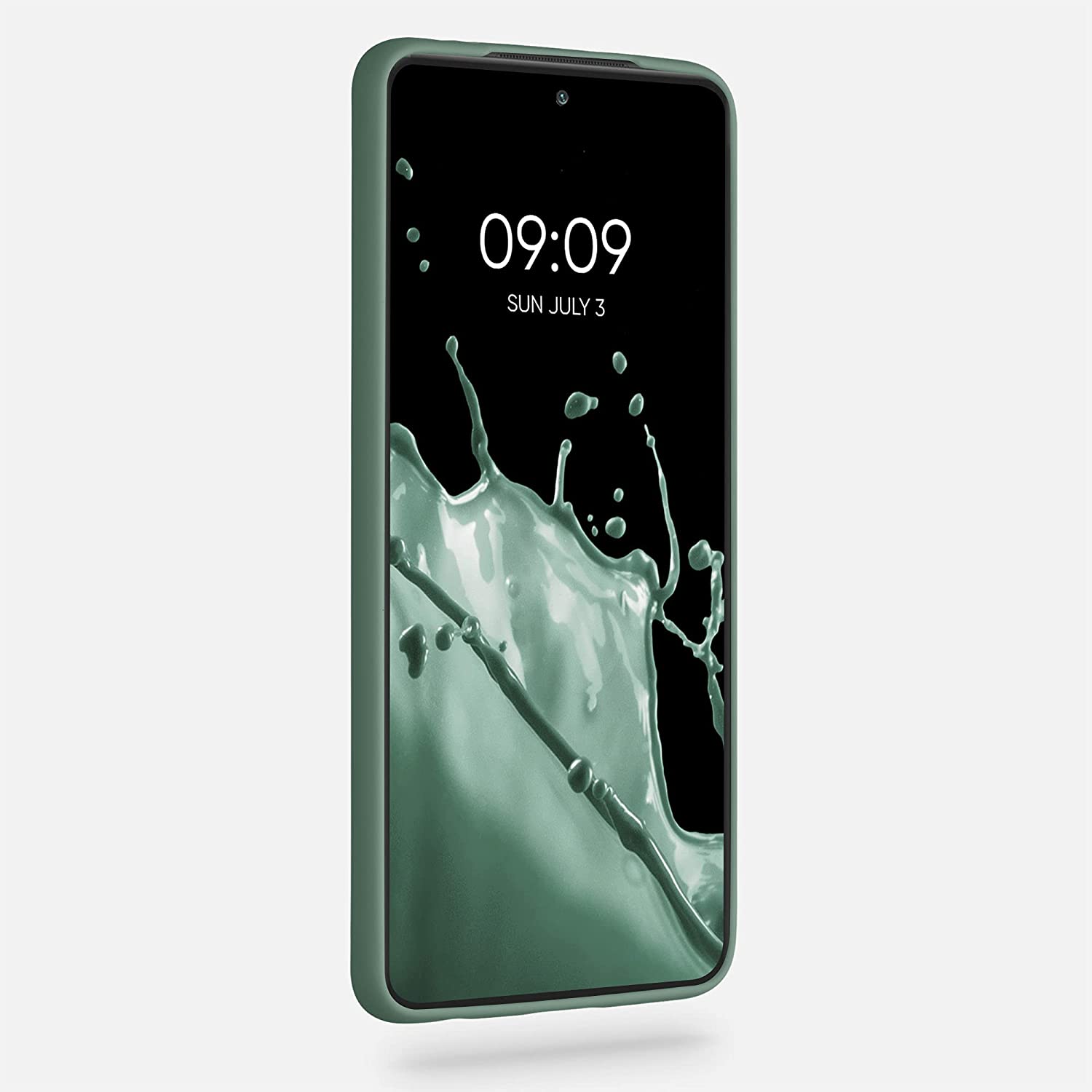 KW Xiaomi Poco X3 NFC / Poco X3 Pro Θήκη Σιλικόνης TPU - Forest Green - 53482.166