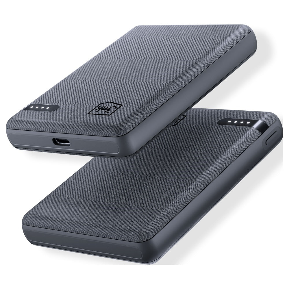 3MK Pocket PowerBank 5000mAh με 1 Θύρα Type-C - Grey