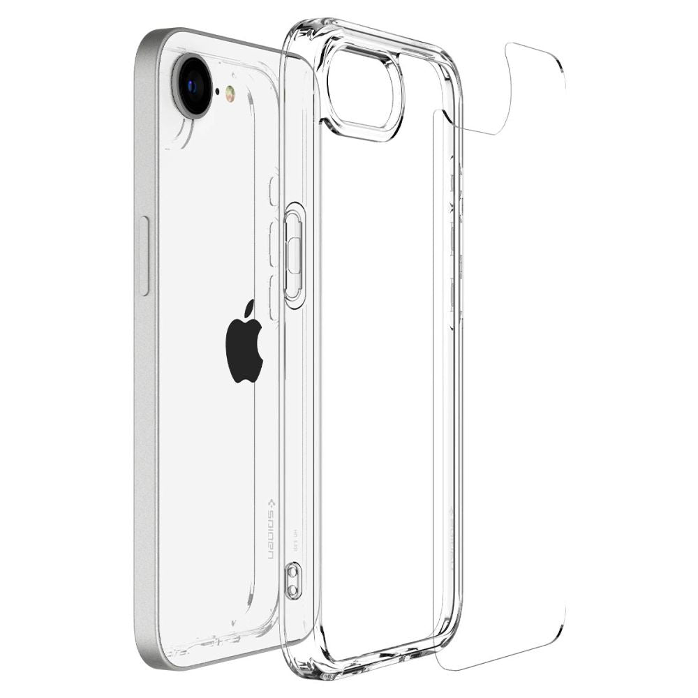 Spigen iPhone 16e Ultra Hybrid Σκληρή Θήκη με Πλαίσιο Σιλικόνης - Crystal Clear