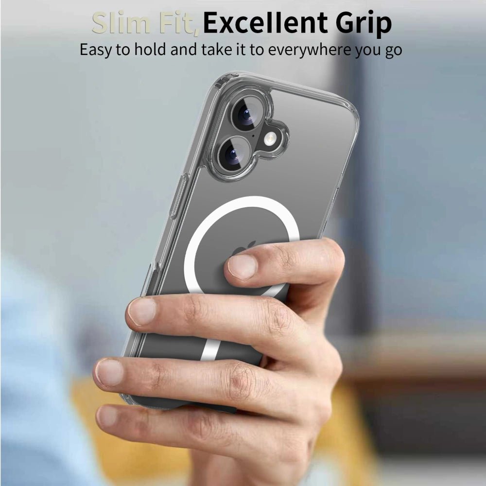 Tech - Protect iPhone 17 - Flexair Hybrid MagSafe - Σκληρή Θήκη με Πλαίσιο Σιλικόνης και MagSafe - Διάφανη