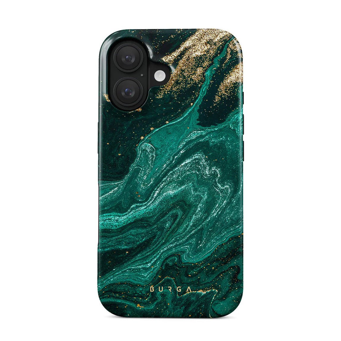 Burga iPhone 16 Plus Fashion Tough MagSafe Σκληρή Θήκη με MagSafe - Emerald Pool
