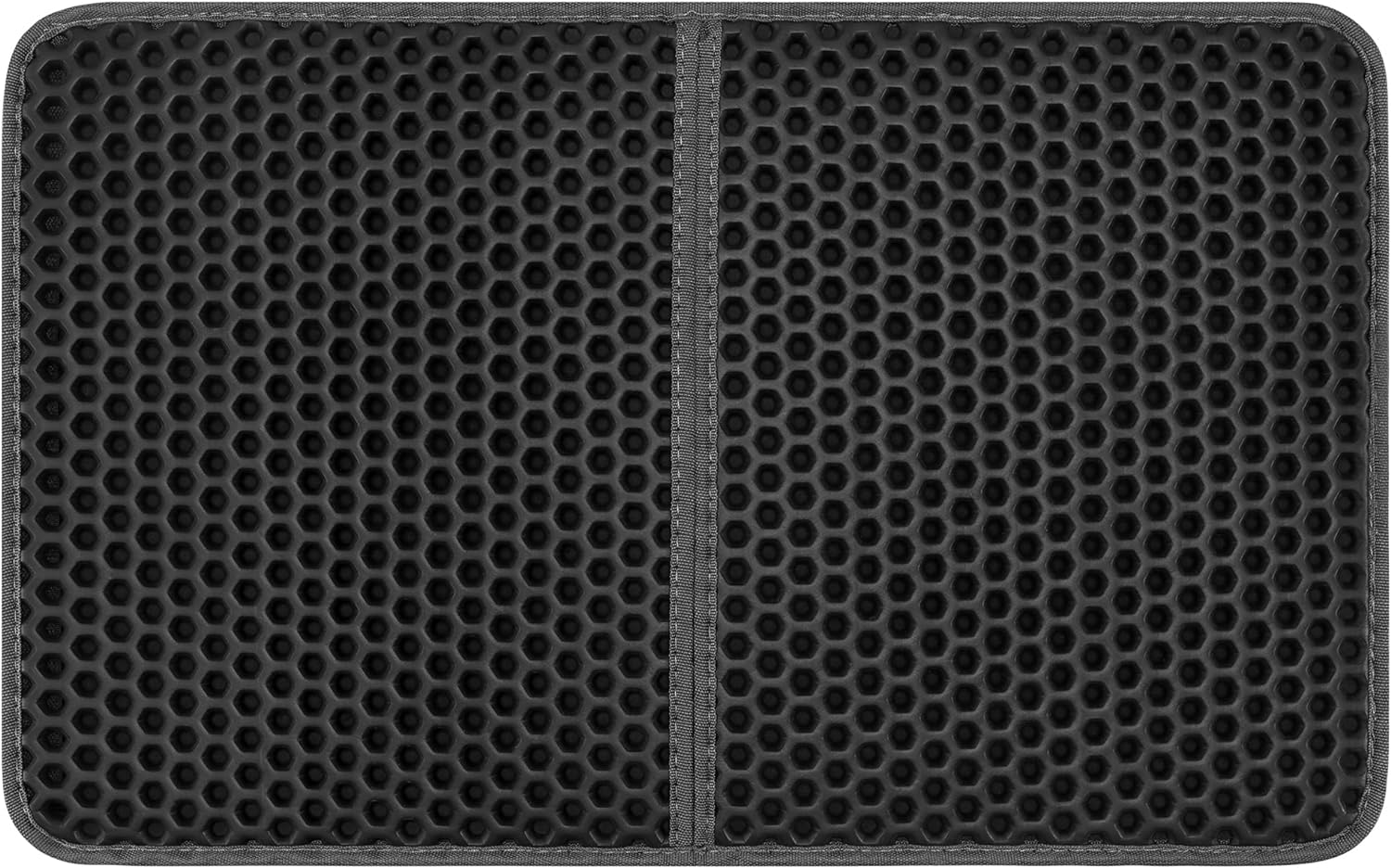 Navaris Χαλάκι Τουαλέτας Γάτας που Παγιδεύει την Άμμο από Υλικό EVA - 61 x 38 x 1.5cm - Grey - 61523.22