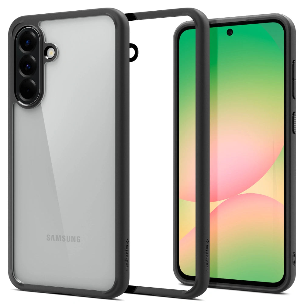 Spigen Samsung Galaxy A56 5G Ultra Hybrid - Σκληρή Θήκη με Πλαίσιο Σιλικόνης - Matte Black / Clear