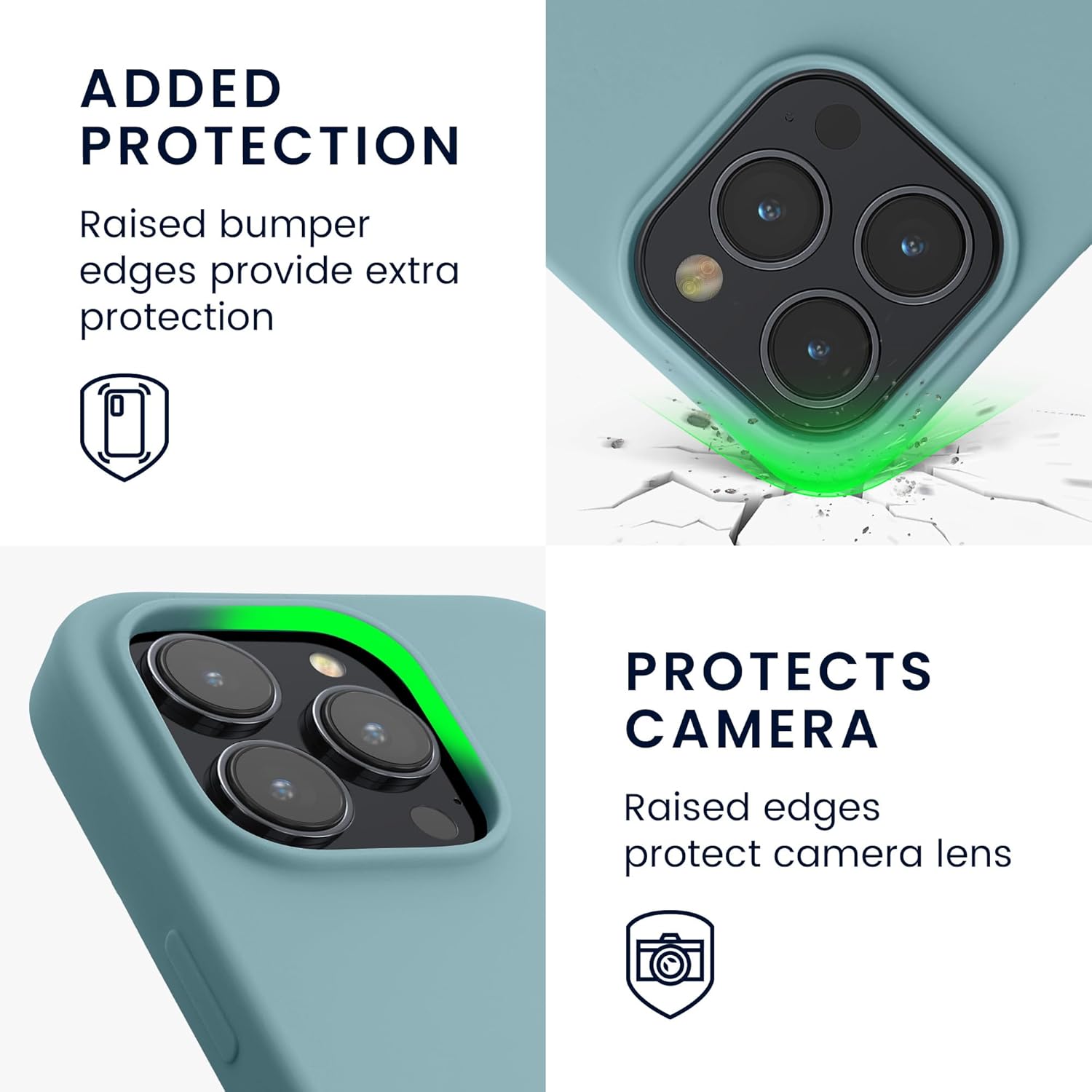 KW iPhone 15 Pro Max Θήκη Σιλικόνης Rubberized TPU - Antique Stone