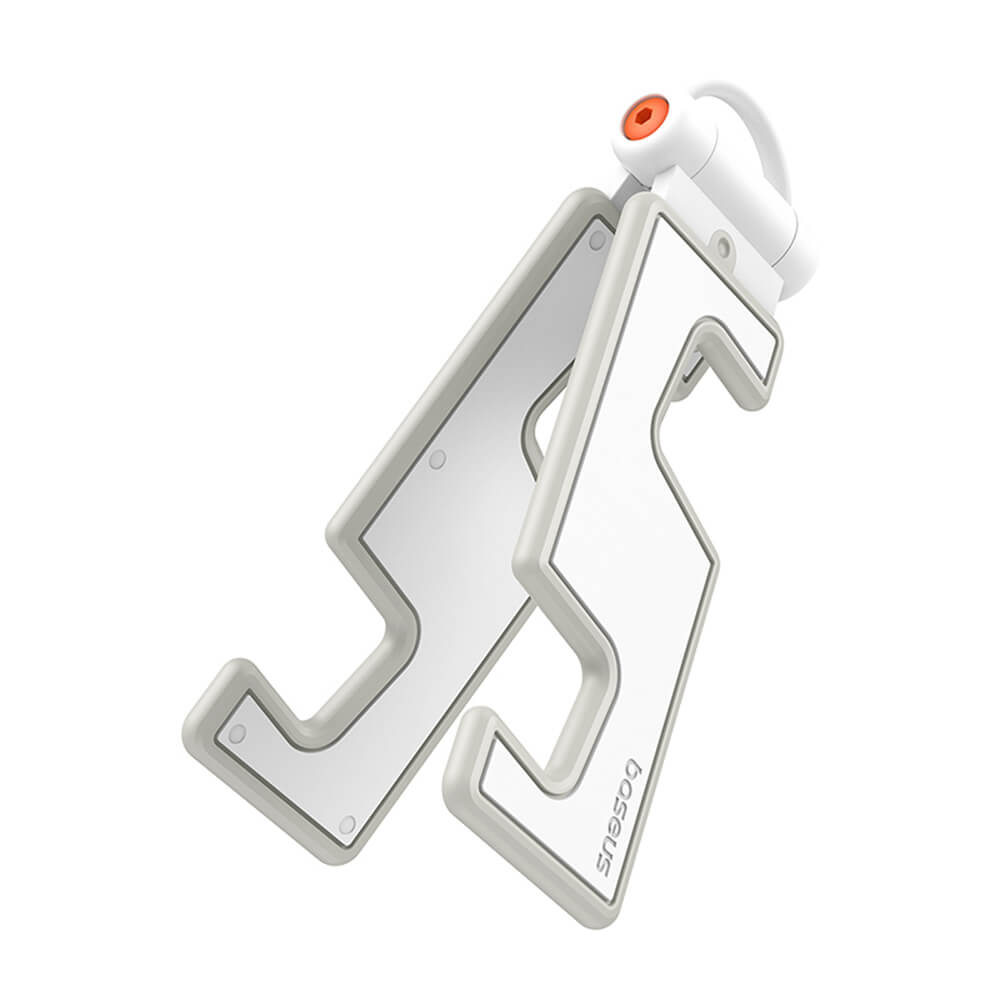 Baseus Biaxial Επιτραπέζια Bάση Tηλεφώνου για το Γραφείο - Moon White