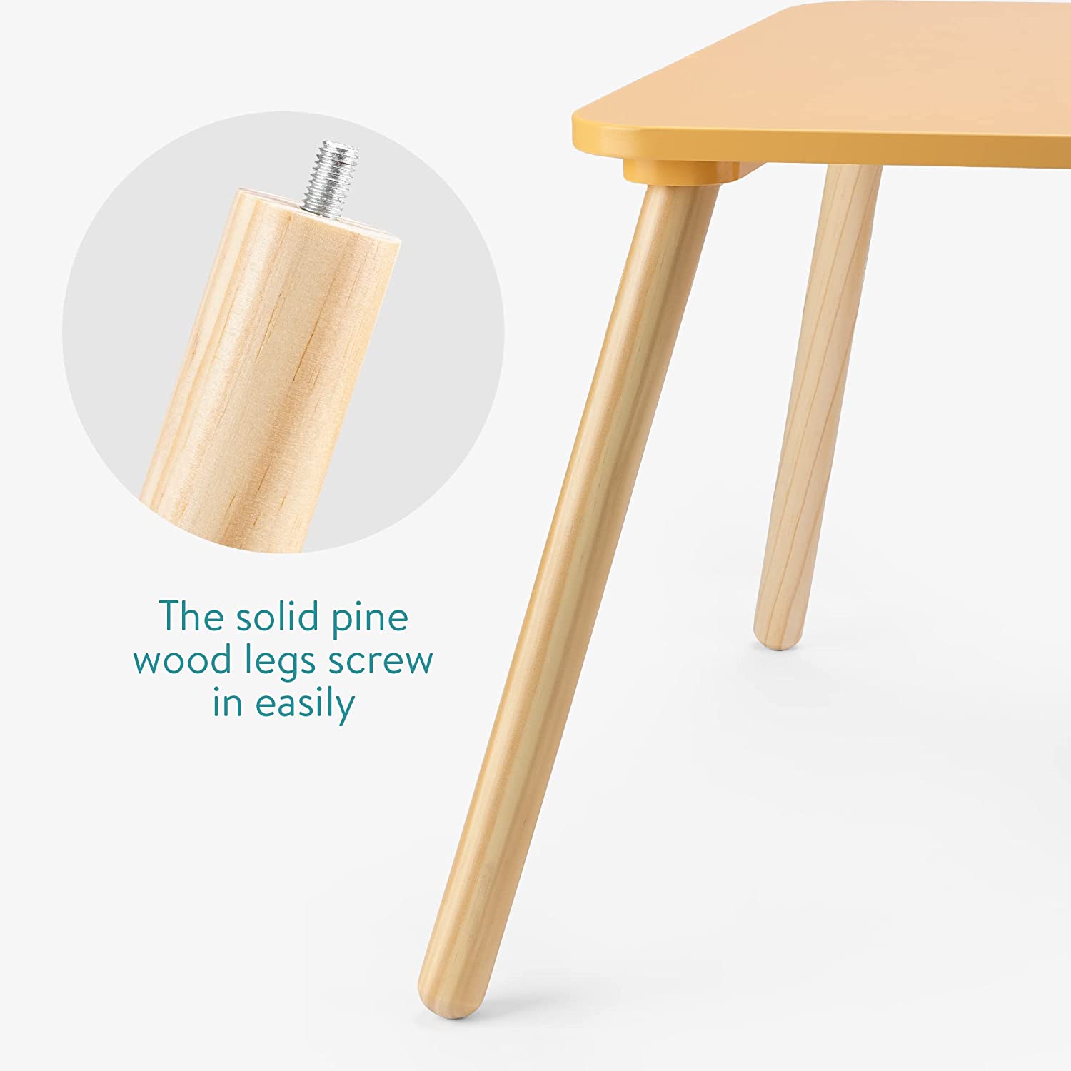 Navaris Σετ Παιδικού Καθίσματος - Design Giraffe - Orange / Light Brown - 55340.02