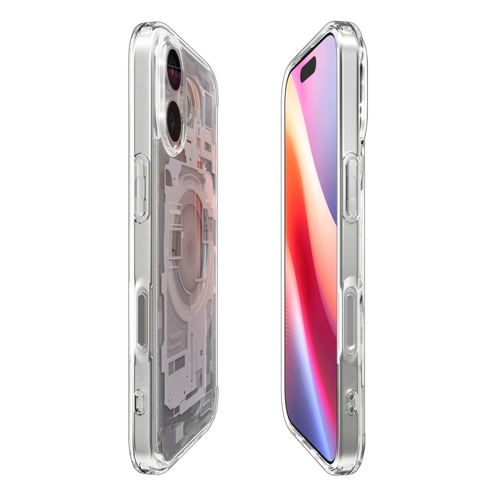 Spigen iPhone 17 - Ultra Hybrid Mag - Σκληρή Θήκη με Πλαίσιο Σιλικόνης Και MagSafe - Zero One White