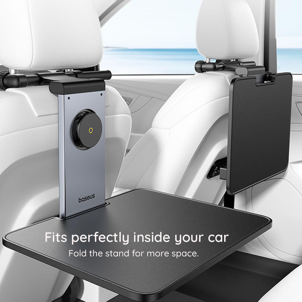 Baseus MagPro II - Universal Βάση Αυτοκινήτου για τα Πίσω Καθίσματα - Cosmic Black