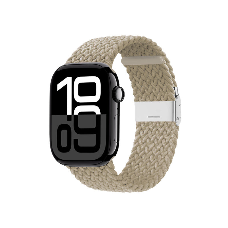 Crong Λουράκι Apple Watch 2/3/4/5/6/7/8/9/10/11 - SE (1/2/3) - 38/40/41/42mm Wave Band - Stone Beige