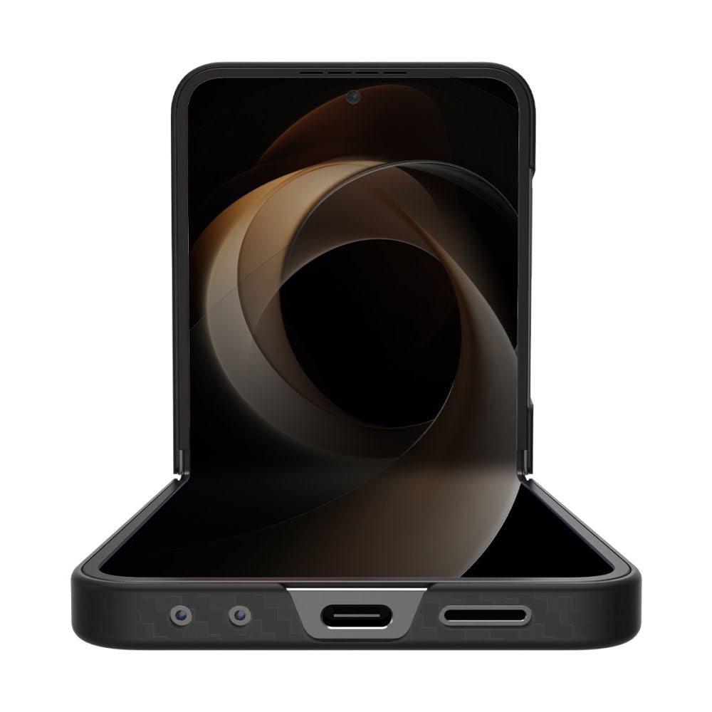 Spigen Samsung Galaxy Z Flip6 AirSkin Λεπτή Θήκη - Aramid Black