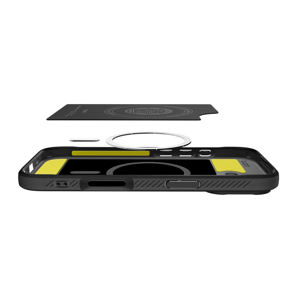 Spigen iPhone 17 - Rugged Armor Mag - Θήκη TPU με MagSafe - Matte Black