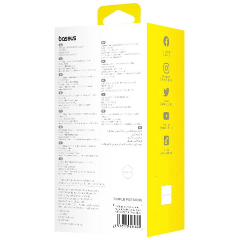 Baseus Small Ears Series Vertical Type Overseas Edition - Universal Μαγνητική Βάση για Ταμπλό Αυτοκινήτου - Black - C40141403113-00