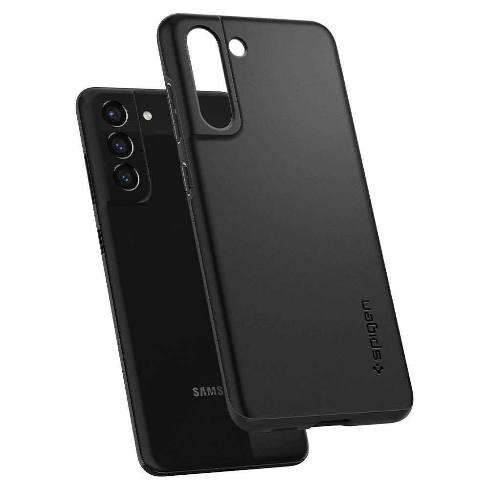 Spigen Samsung Galaxy S21 FE Thin Fit Σκληρή Θήκη - Black
