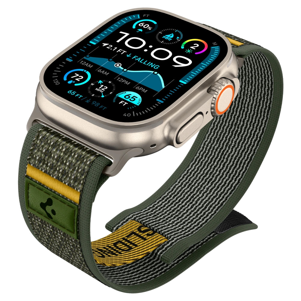 Spigen Λουράκι Apple Watch 8/9/10/11 - SE (1/2/3) - Ultra (1/2/3) – 44/45/46/49mm - Athlex Air - Active Green