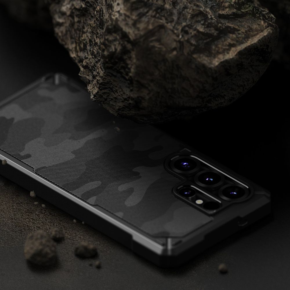 Ringke Samsung Galaxy S25 Ultra Rugged Gear Σκληρή Θήκη TPU - Camo Black